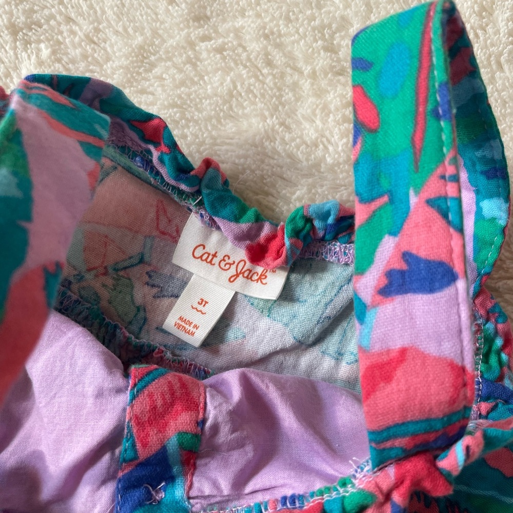 Cat & Jack Colorful Patterned Top - Picture 6 of 6